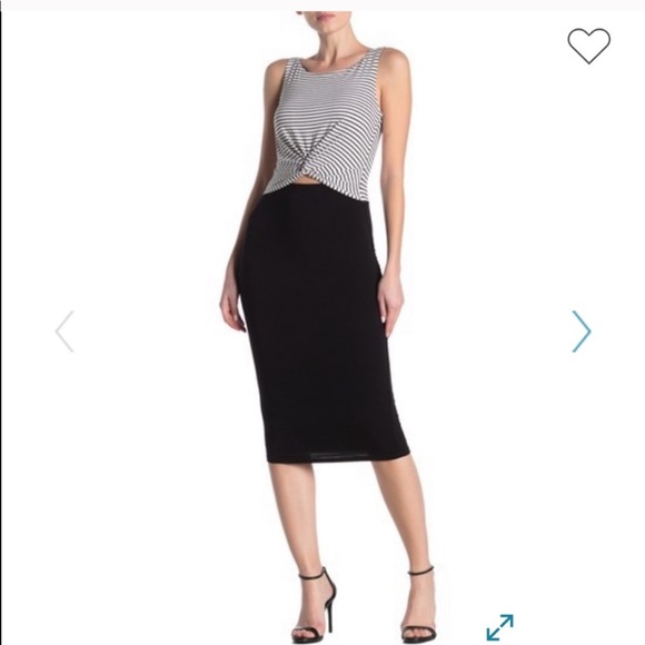 🆕 Bailey 44 Striped Midi Dress😍 - Picture 3 of 11